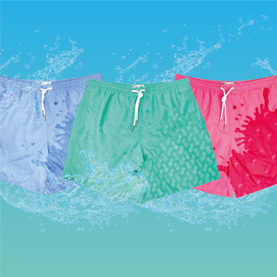 About color changing swim trunks