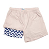 Khaki (Navy Wavy)