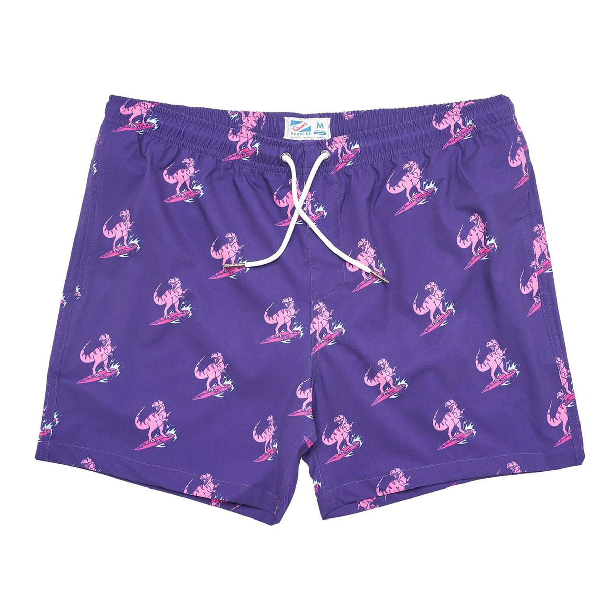 Surfing Dino Swim Trunks – Bermies