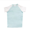 Aqua & White