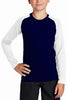 Navy & White
