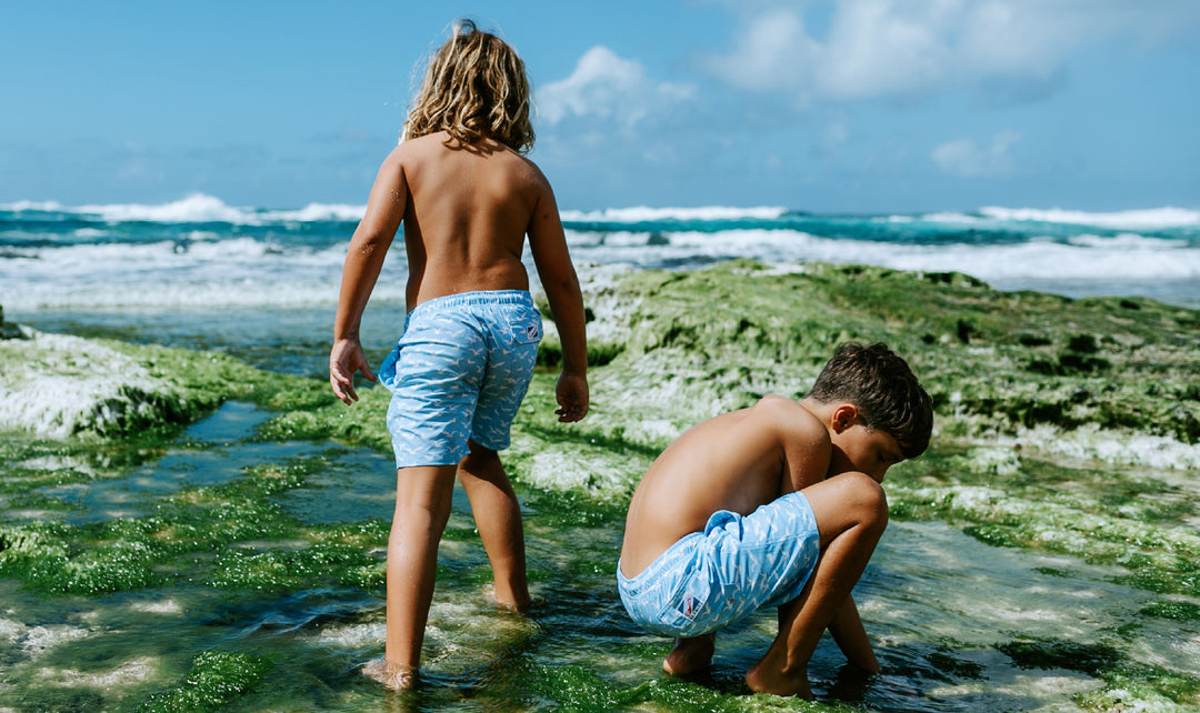 Get the Best Boy Swim Trunks with Boxer Brief Liner
