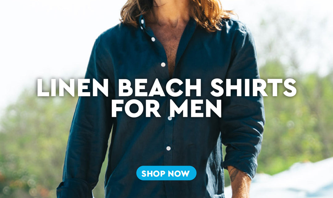 Linen Beach Shirts for Men
