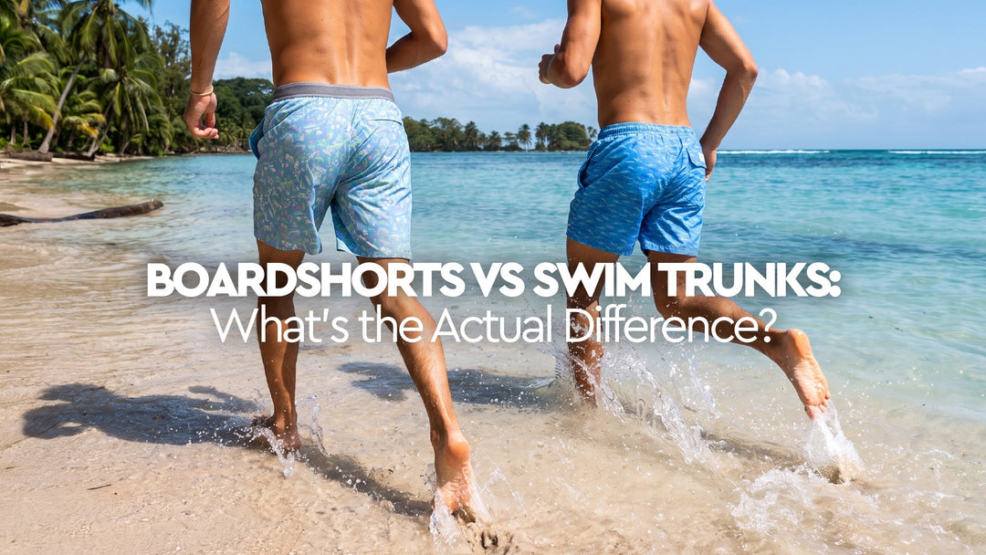 Boardshorts vs Swim Trunks: What's the Actual Difference?