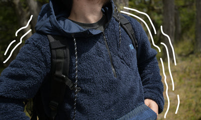 How to shrink a sherpa hoodie?