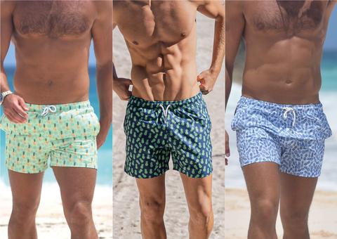 4.5 inch inseam swim trunk