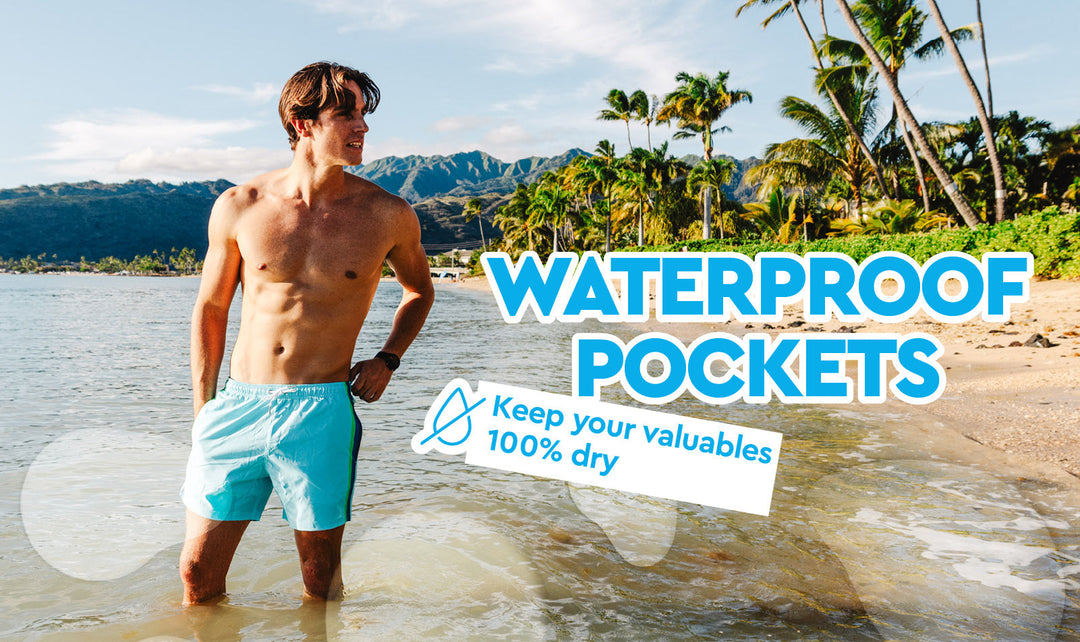 Swimming Shorts with Waterproof Pockets: An Amazing Innovation in Swimwear