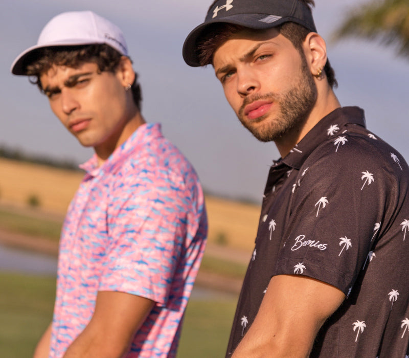 Golf Polo Shirts with are here to stay!