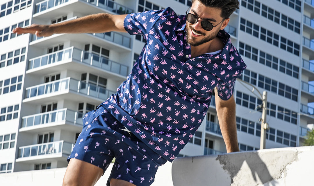 How long are 5-inch inseam swim trunks?
