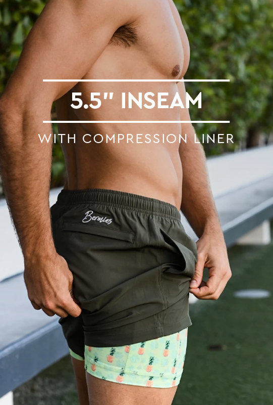 Compression Liner Shorts Bermies