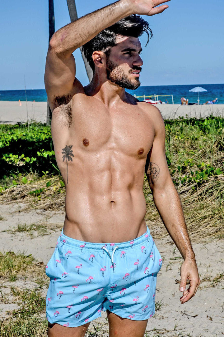 Flamazing - 3.5" Swim Trunks