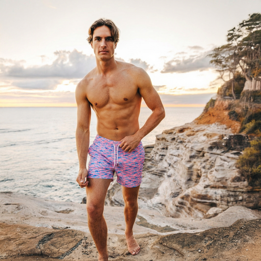 Compression lined swim trunks – Bermies