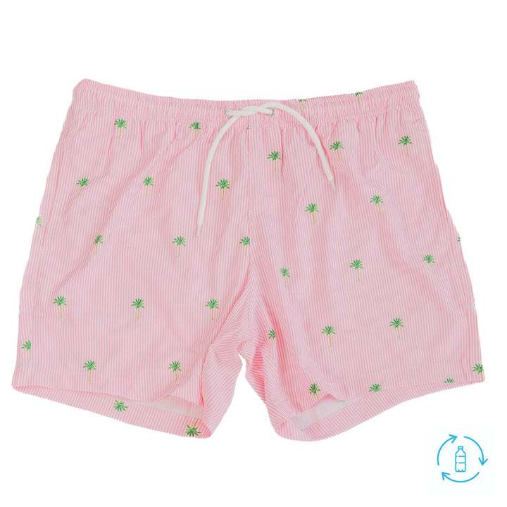 Pink Palm Stripes