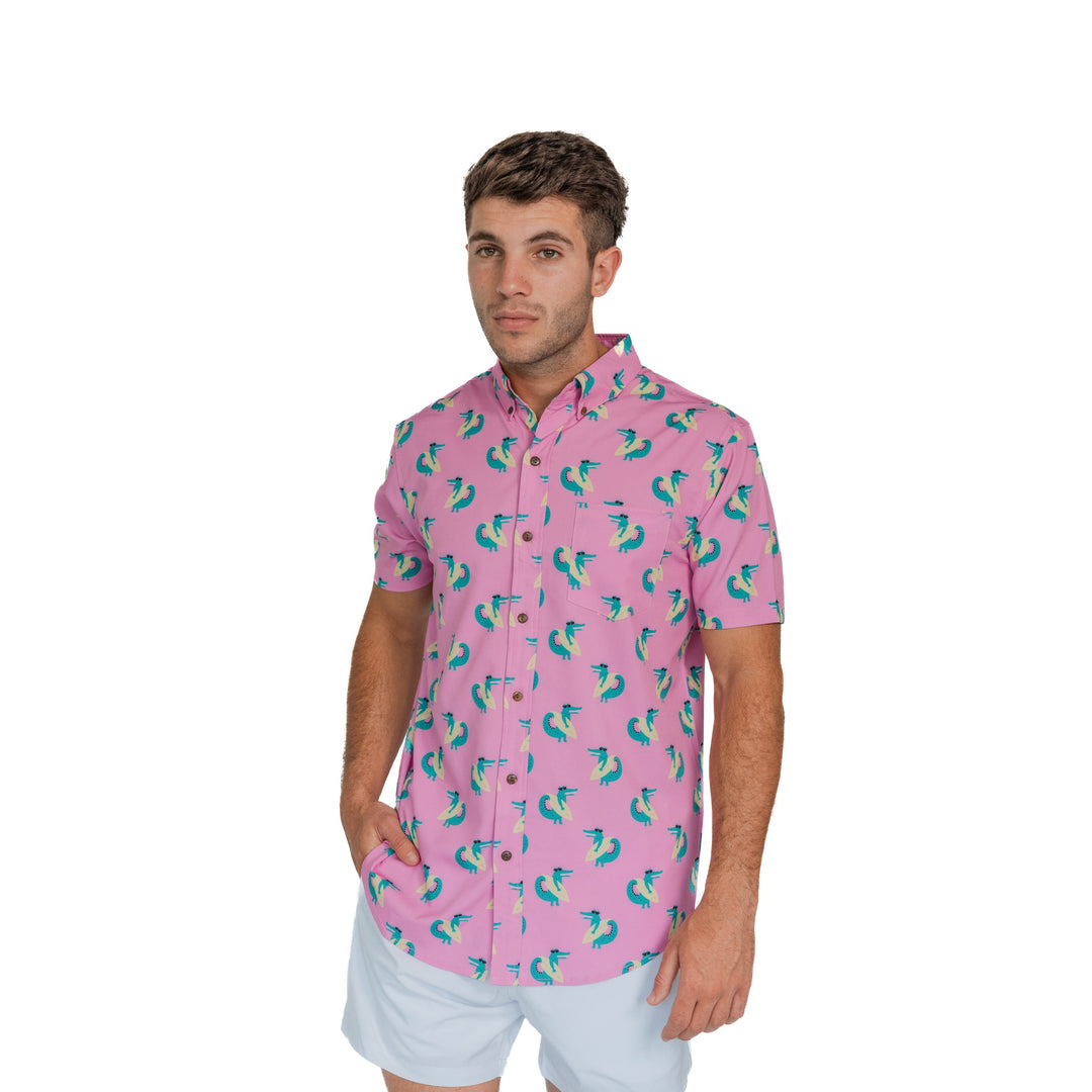 Surfing Crocs