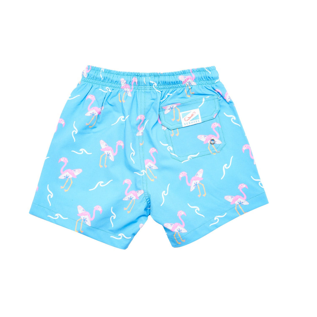 Surfing Flamingo
