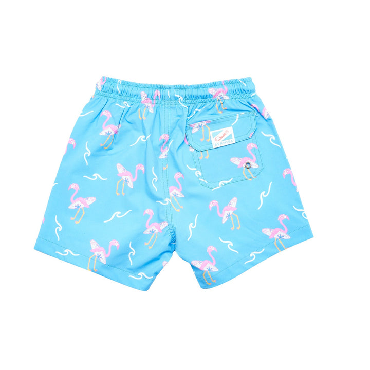 Surfing Flamingo