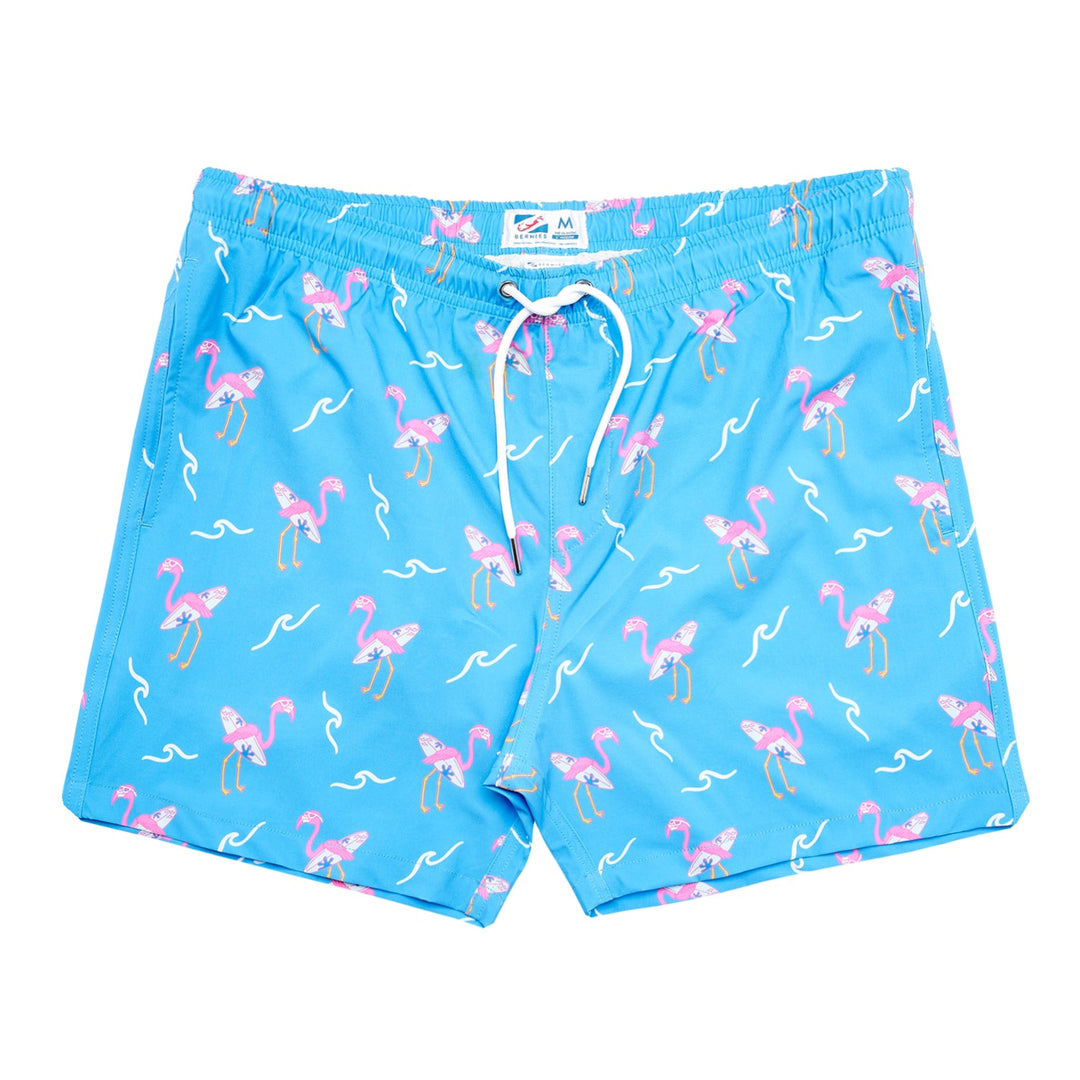 Surfing Flamingo
