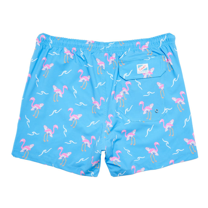Surfing Flamingo