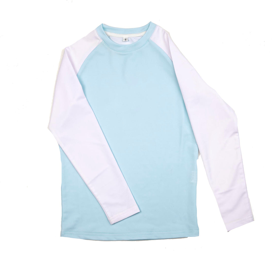Aqua & White