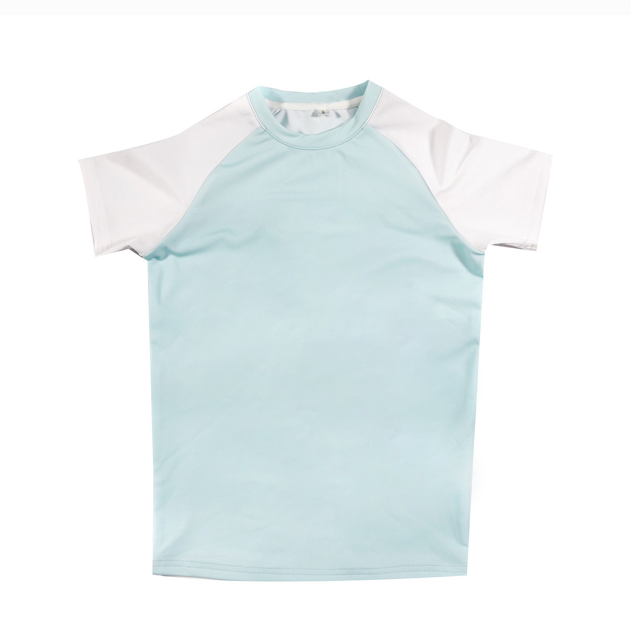Aqua & White