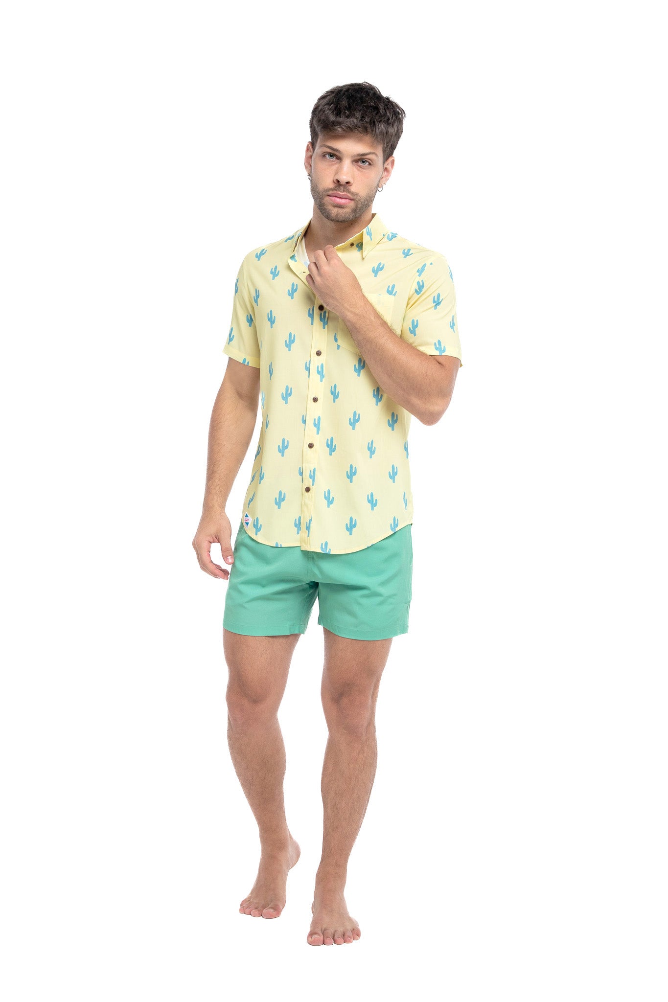 Cactus Man Hawaiian Shirt – Bermies