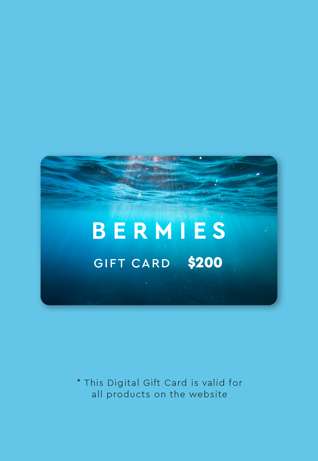 DIGITAL GIFT CARD $200