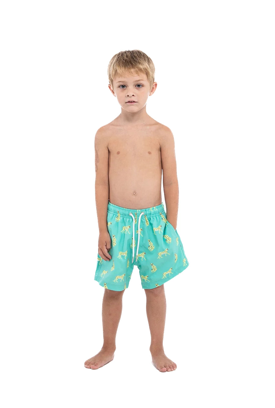 Bermies Swimwear Boy Swim Trunks with Liner 2