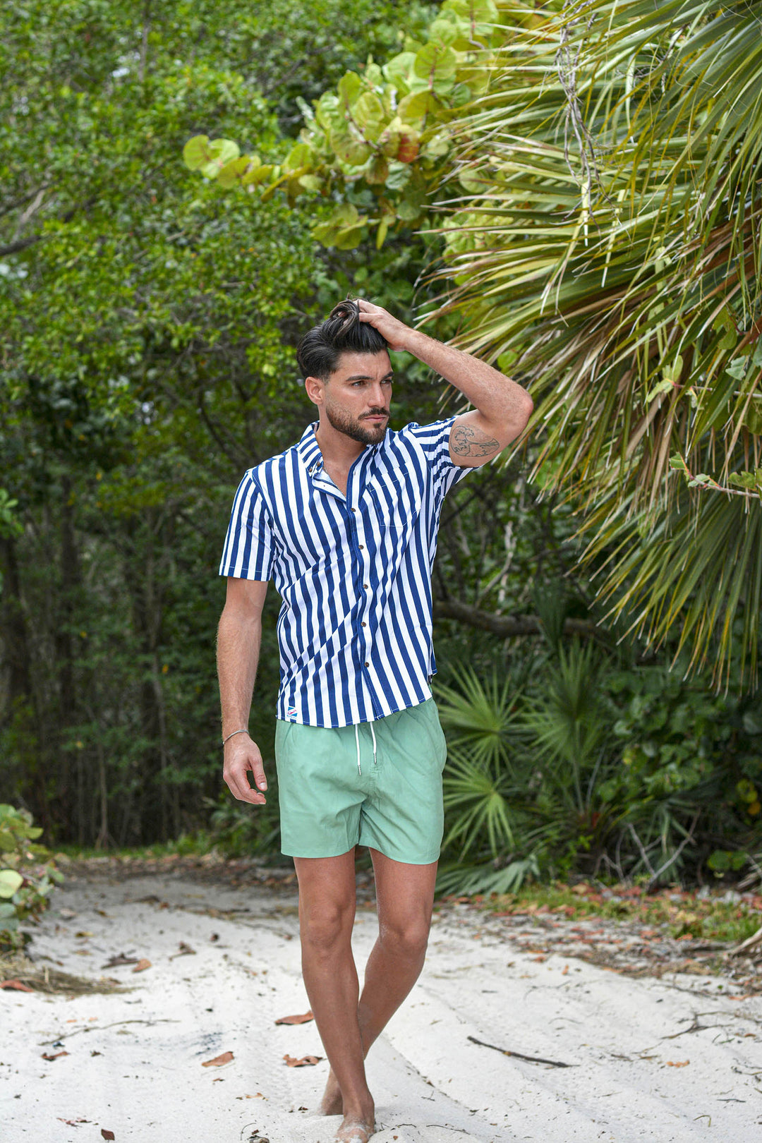 Navy Stripes