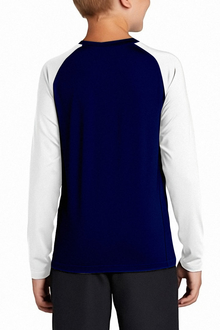 Navy & White