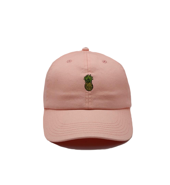 Pink pineapple hat sales