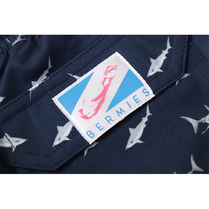 Sharks - Kids Swim Trunks