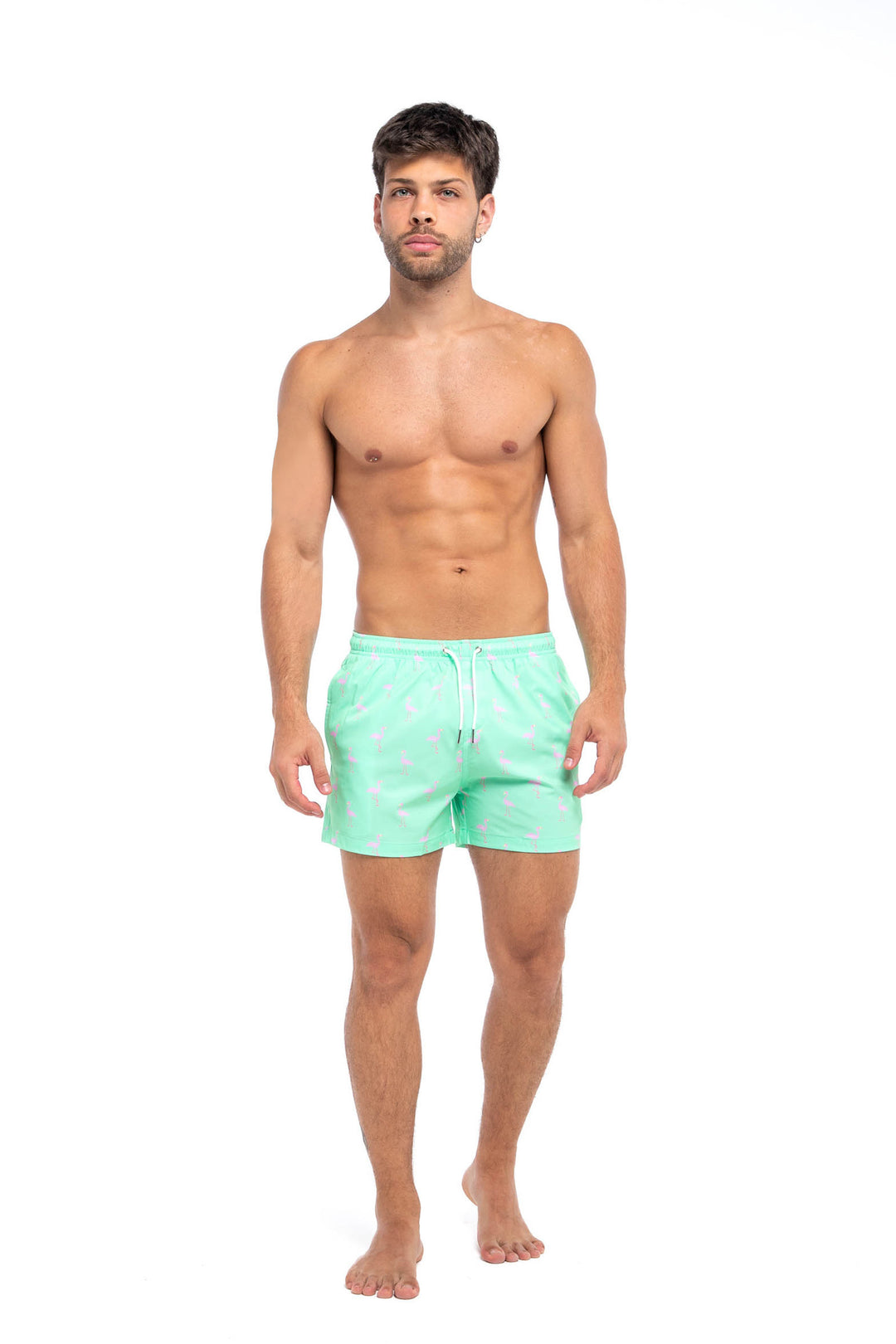 Green Flamingo