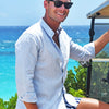 Linen ShIrt - Blue