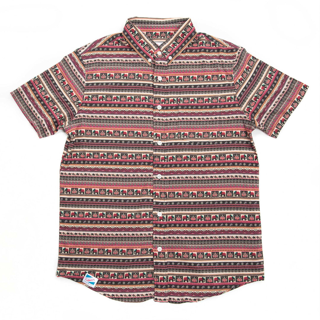 Boho Elephants - Rayon Stretch Shirt