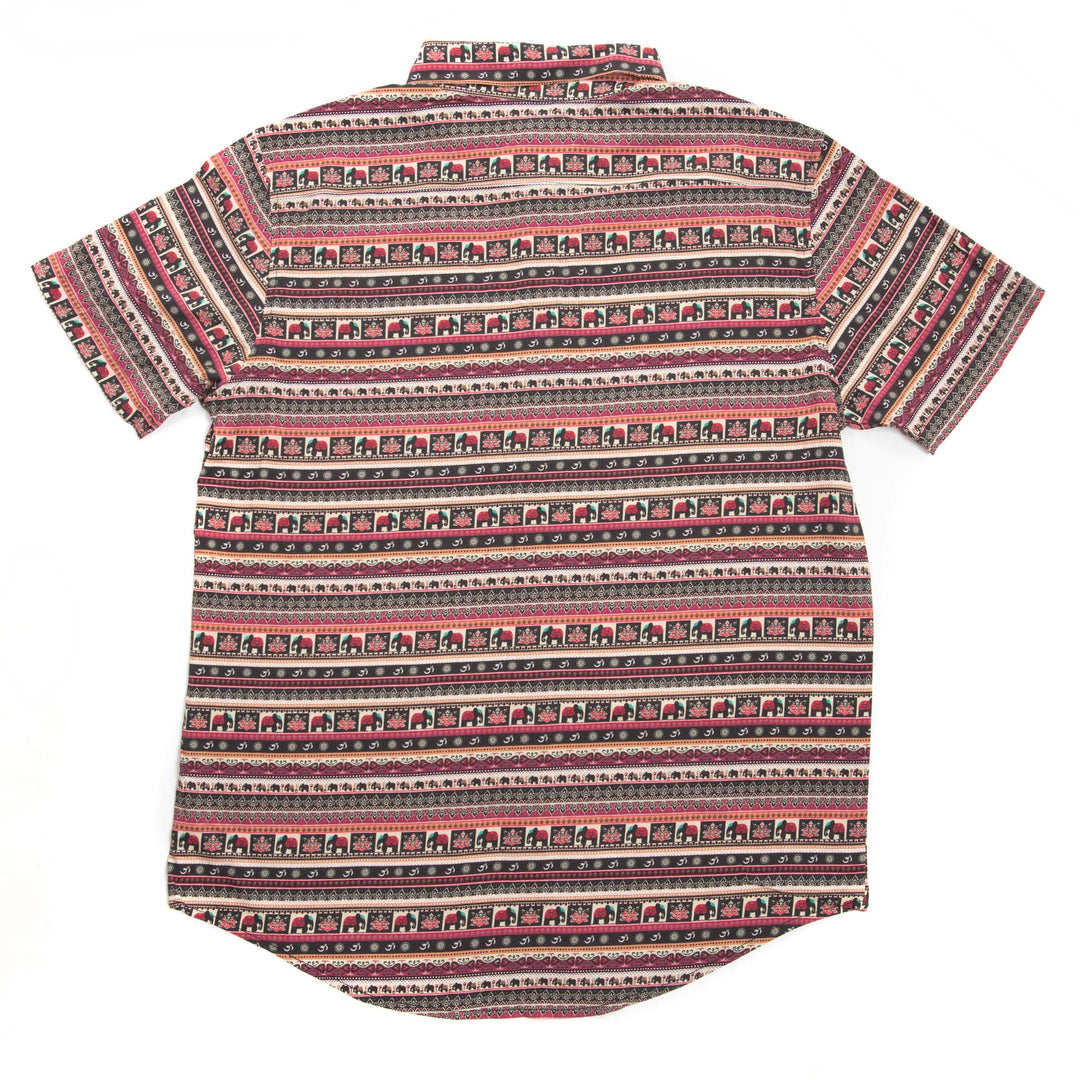 Boho Elephants - Rayon Stretch Shirt