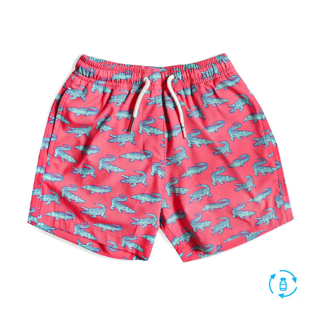 Crocodile - Kids Swim Trunks