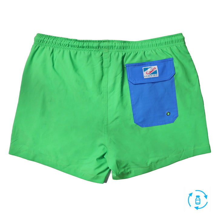 Green W/ Blue Pocket - Women