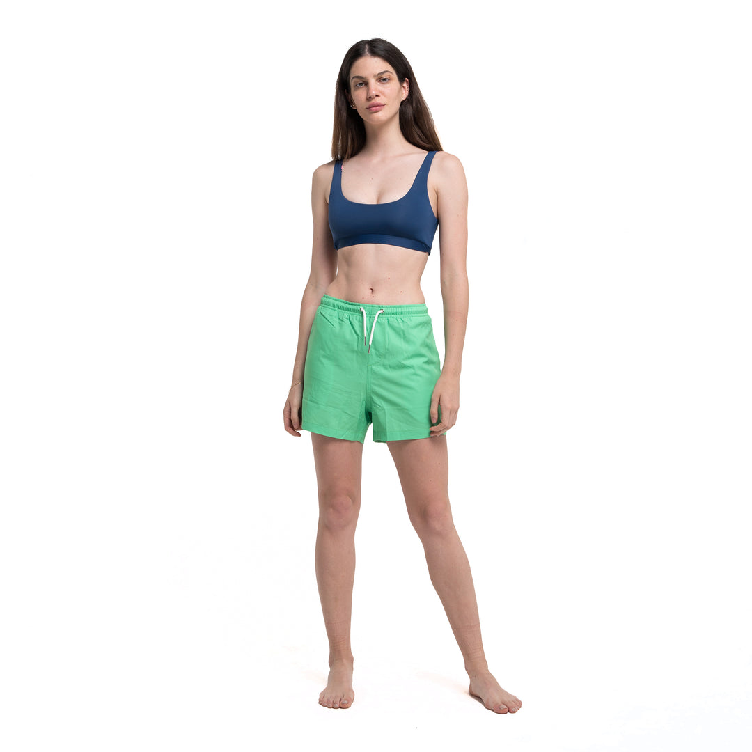 Green W/ Blue Pocket - Women