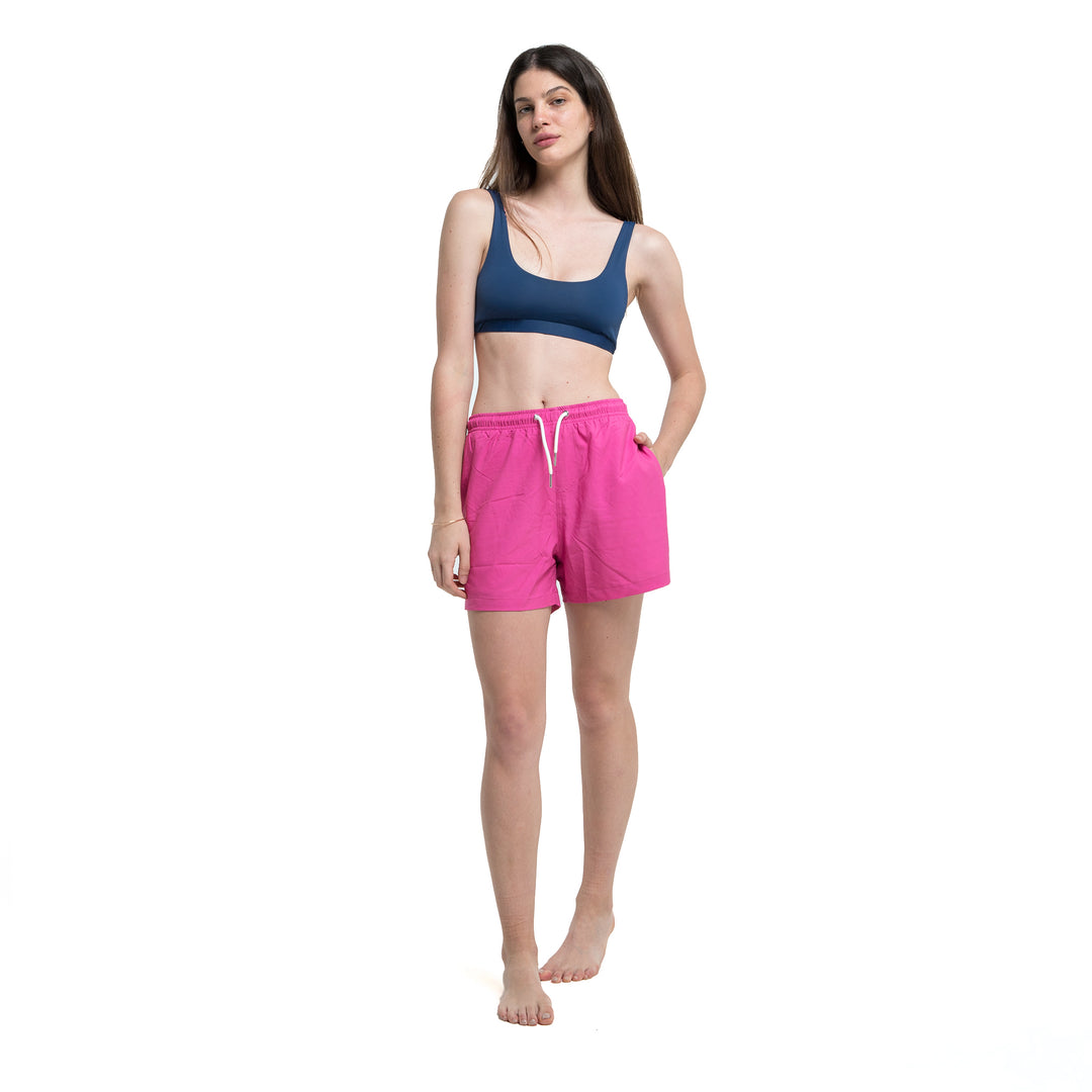 Magenta - Blue Pocket Women