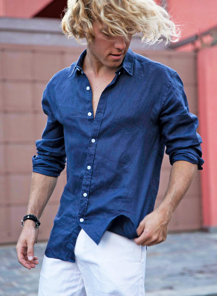 Navy shirt