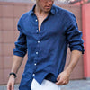 Linen Shirt - Navy