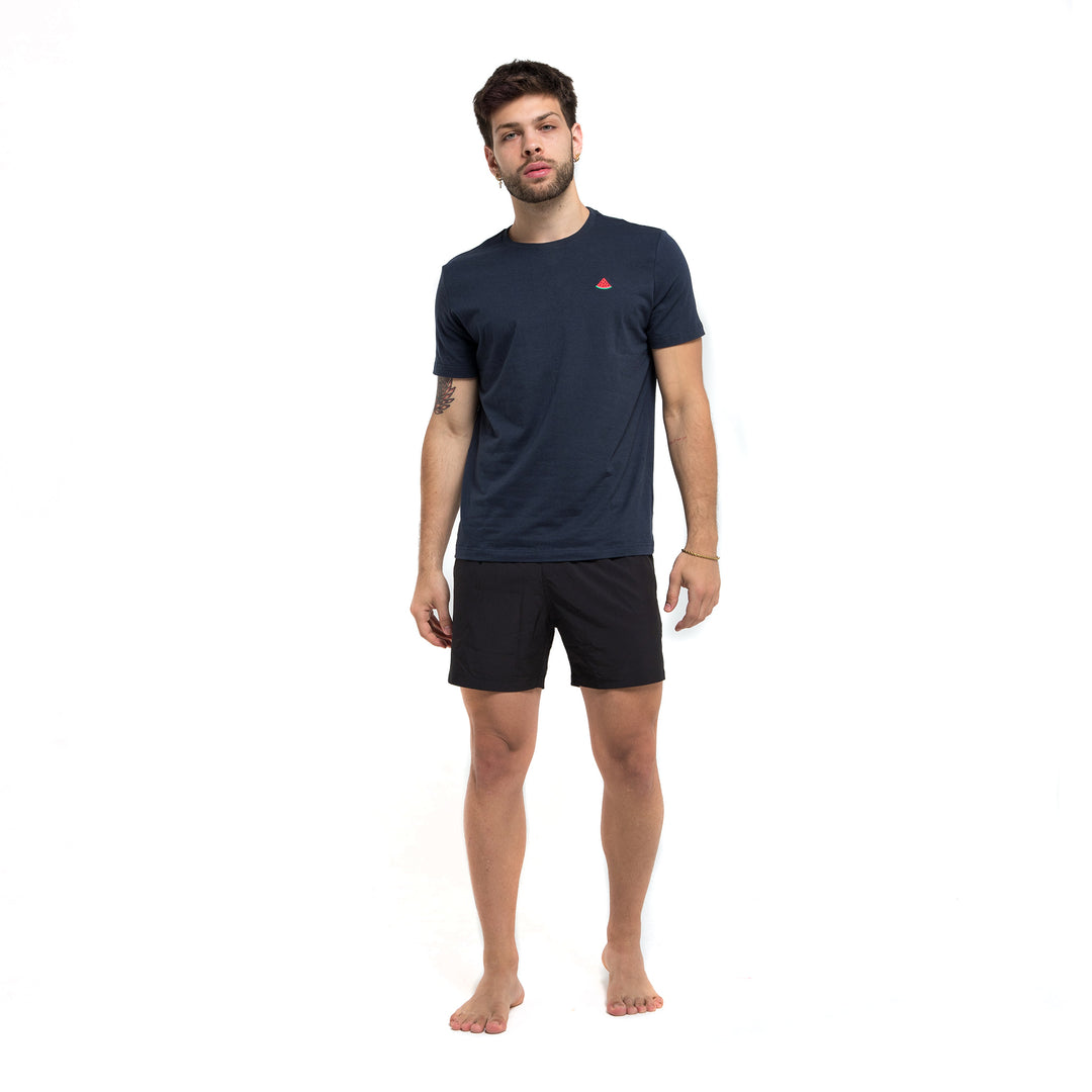 Navy & Watermelon